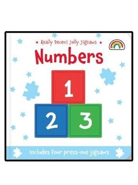 BUNDLE & SAVE🧩 Really Decent Jolly Jigsaws Numbers Board Book